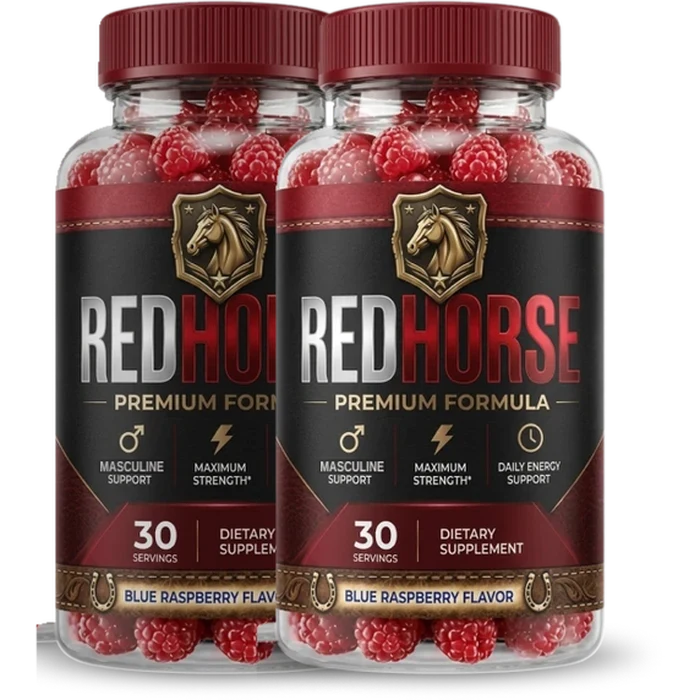 Red Horse gummy bottles